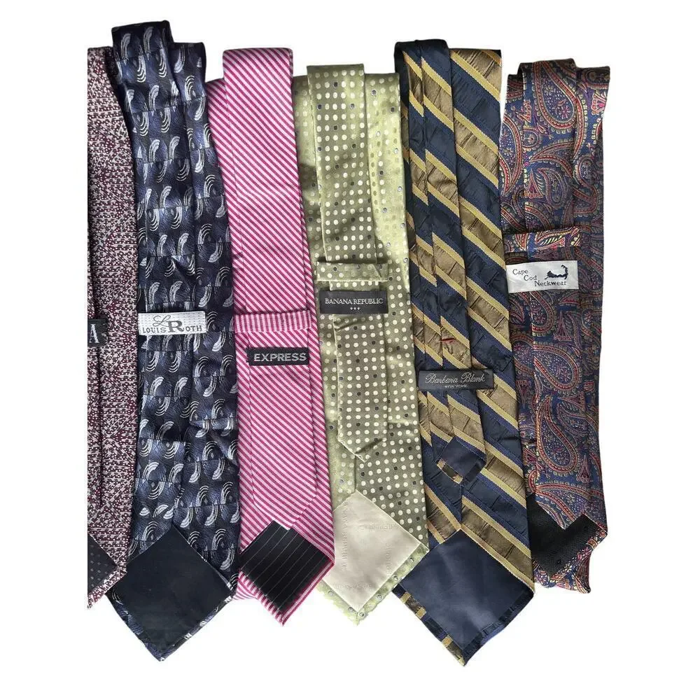 NWOT Men’s TiesArrow Palatina Biella Louis Roth Express Cape Cod Silk Neckties